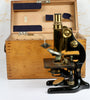 Thumbnail for Carl Zeiss Jena Brass Jug Handle Microscope (Serial No. 86788)