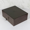 Thumbnail for Hermès Stained Maple & Leather Humidor