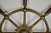 Thumbnail for Antique Brass Brown Brothers Ship’s Wheel, Edinburgh, Early 20th Century