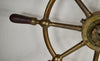 Thumbnail for Antique Brass Brown Brothers Ship’s Wheel, Edinburgh, Early 20th Century