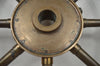 Thumbnail for Antique Brass Brown Brothers Ship’s Wheel, Edinburgh, Early 20th Century