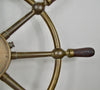Thumbnail for Antique Brass Brown Brothers Ship’s Wheel, Edinburgh, Early 20th Century