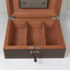 Thumbnail for Hermès Stained Maple & Leather Humidor