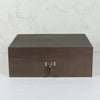 Thumbnail for Hermès Stained Maple & Leather Humidor