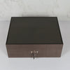 Thumbnail for Hermès Stained Maple & Leather Humidor