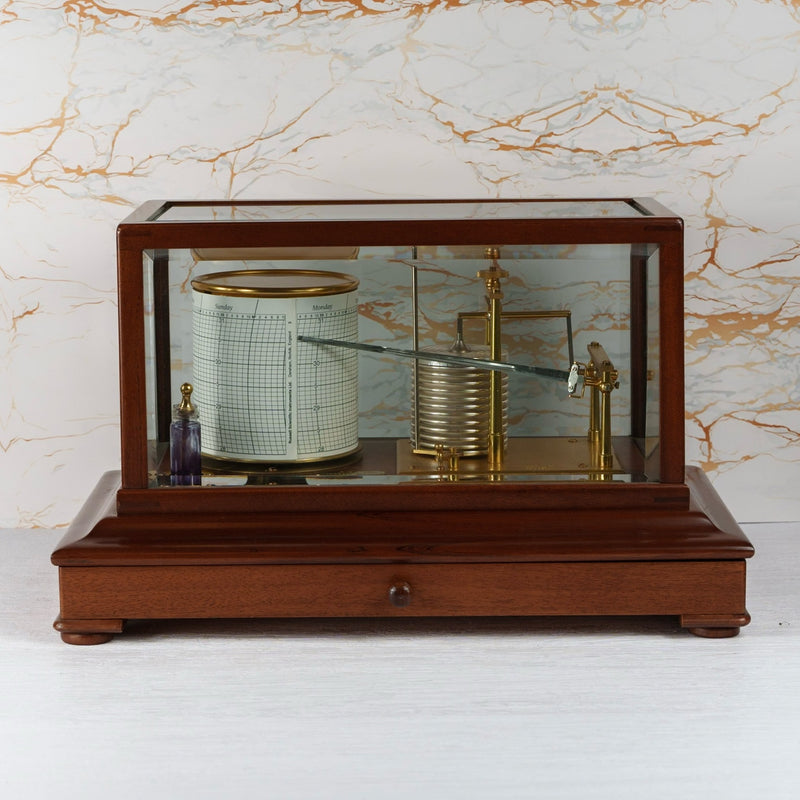 Short & Mason Barograph No. C2663 w/ Provenance Plaque