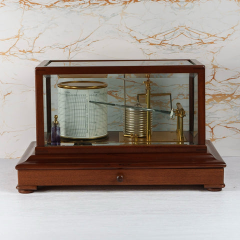 Short & Mason Barograph No. C2663 w/ Provenance Plaque