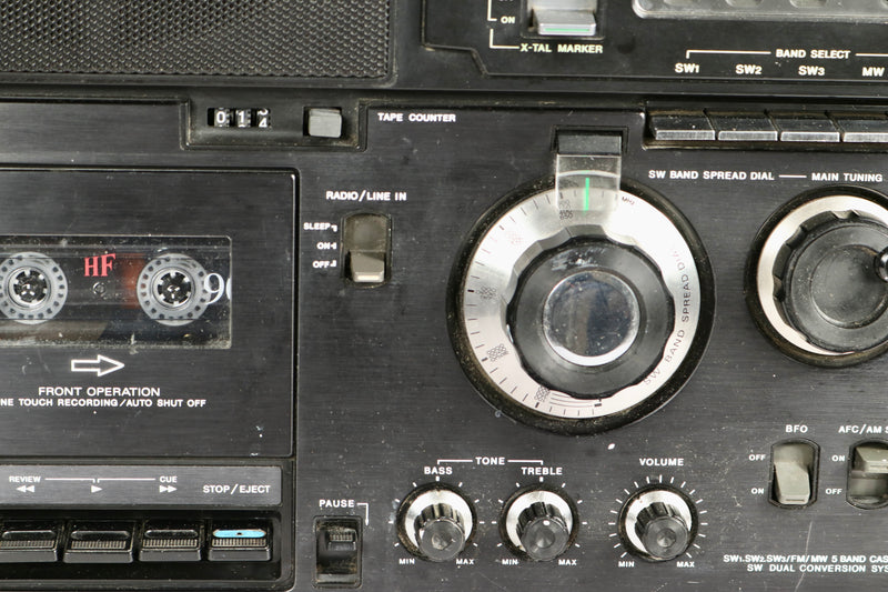 Tested & Functional: Sony CF-950S Cassette Recorder & World Band Receiver (1976)