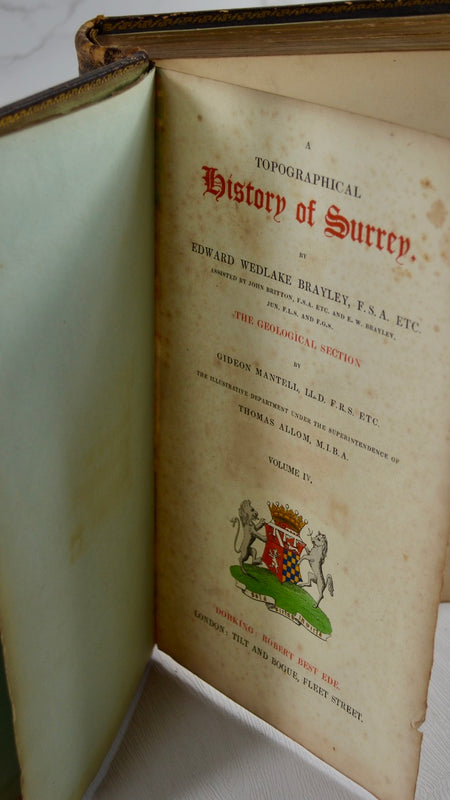 A Topographical History of Surrey (1841-48)