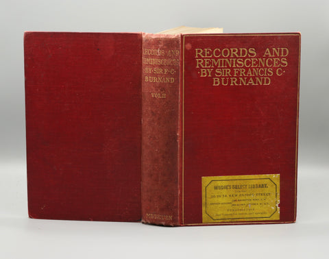 Records and Reminiscences Personal and General, Vol. II (1904)