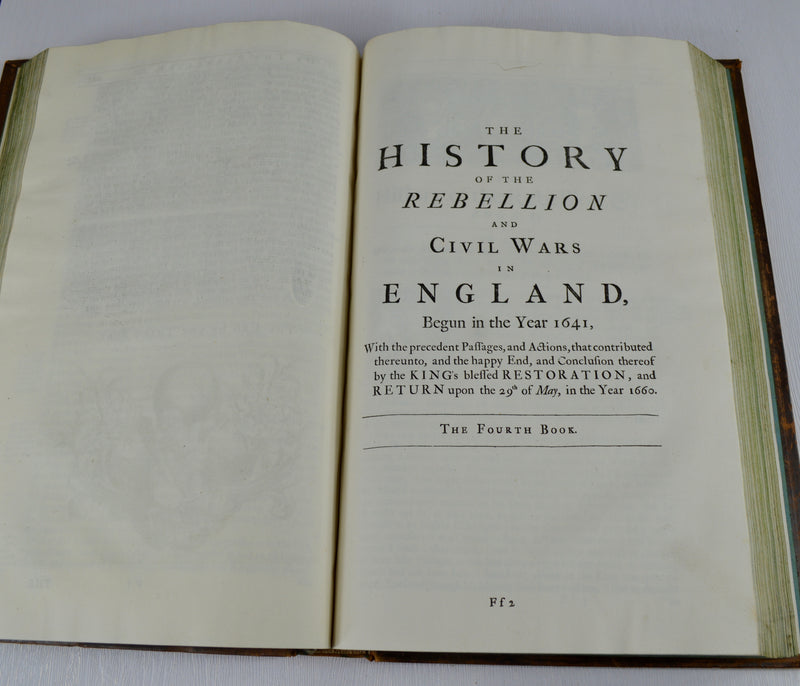 Clarendon’s History of the Rebellion and Civil Wars in England (Oxford, 1704)