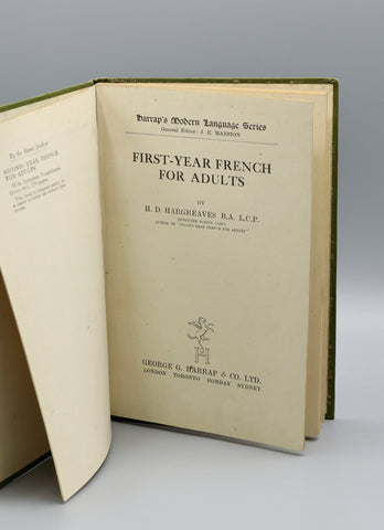 First-Year French for Adults (1941)