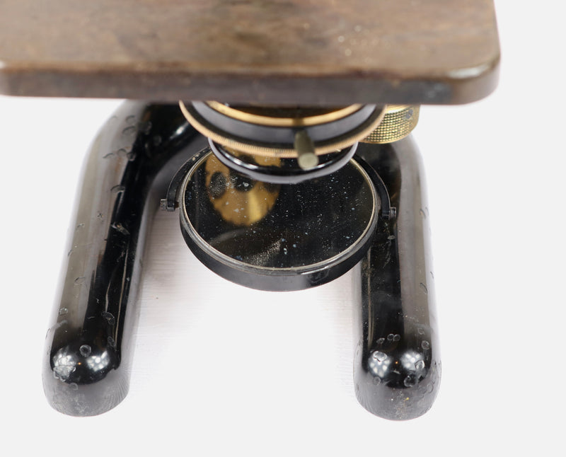 Carl Zeiss Jena Brass Jug Handle Microscope (Serial No. 86788)