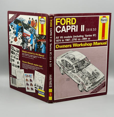 Ford Capri II Owners Workshop Manual: All V6 Models, Including Series III, 2.8 & 3.0 (1988)