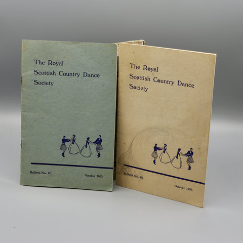 2 x The Royal Scottish Country Dance Society Bulletin (1969 & 1970)