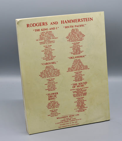 Oklahoma! Vocal Score by Richard Rodgers and Oscar Hammerstein II (Undated)