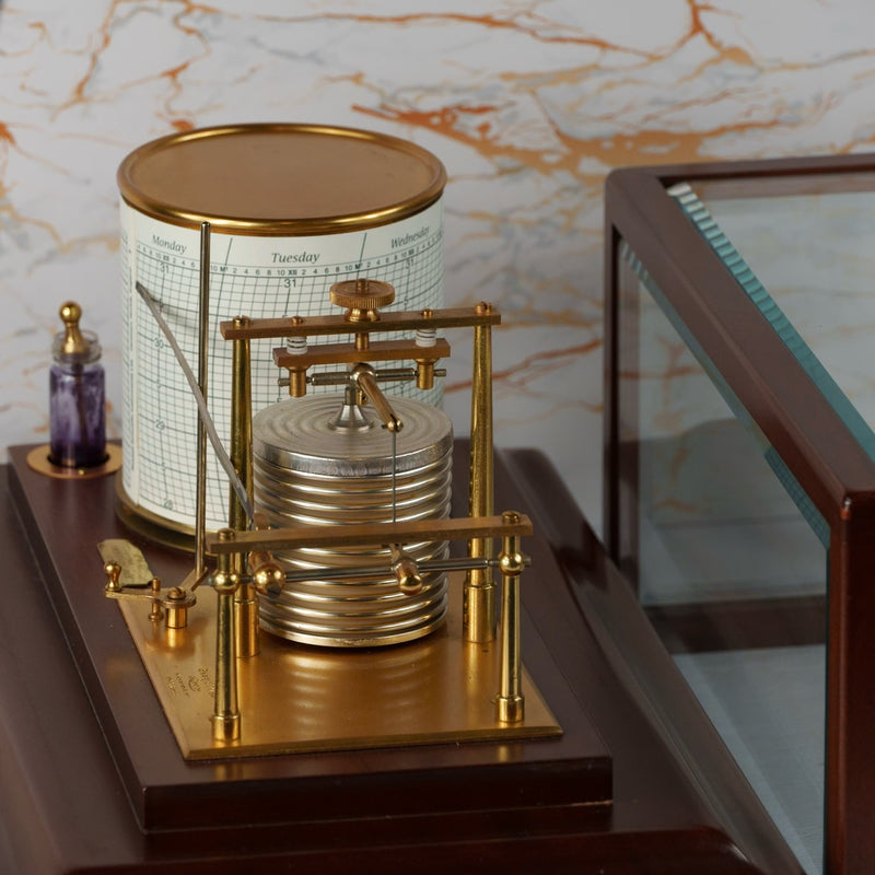 Short & Mason Barograph No. C2663 w/ Provenance Plaque