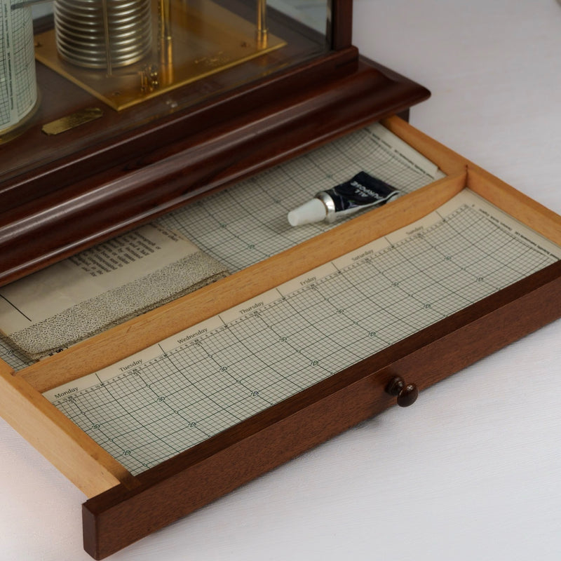 Short & Mason Barograph No. C2663 w/ Provenance Plaque