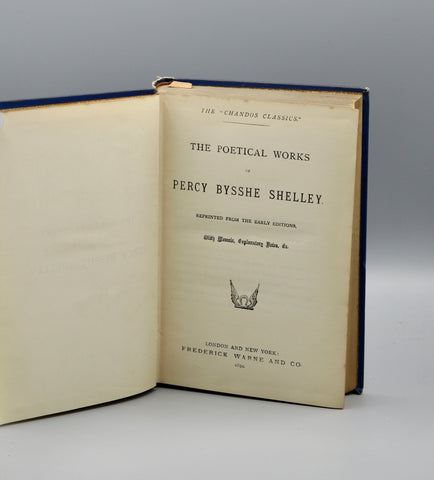 The Poetical Works of Percy Bysshe Shelley (1892)