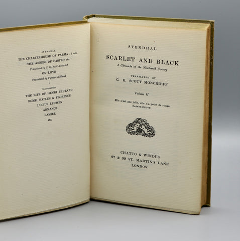 Scarlet and Black: A Chronicle of the Nineteenth Century, Vol. I & II (1927)