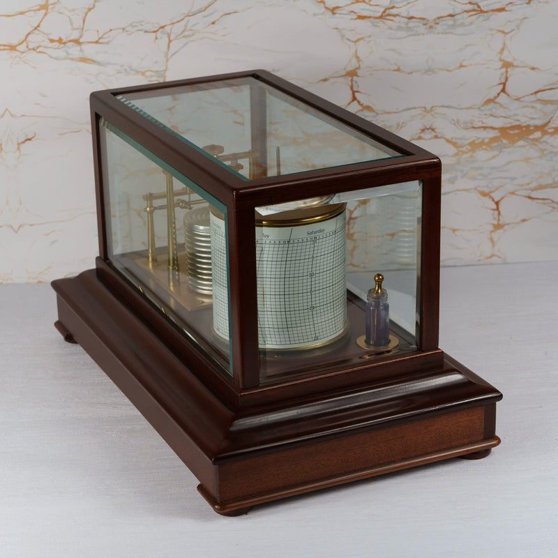 Short & Mason Barograph No. C2663 w/ Provenance Plaque