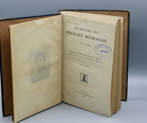 Memoirs of Sergeant Bourgogne, 1812-1813 (1899)