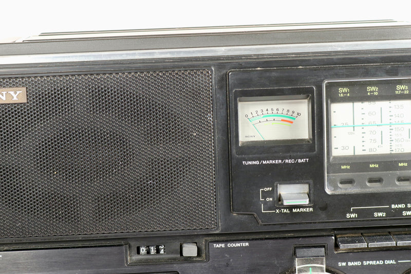 Tested & Functional: Sony CF-950S Cassette Recorder & World Band Receiver (1976)