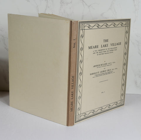 Three Volumes: The Meare Lake Village Vols. I, II & III (1948)