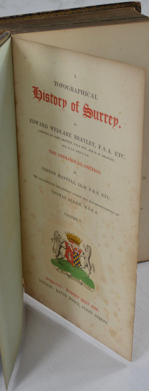 A Topographical History of Surrey (1841-48)