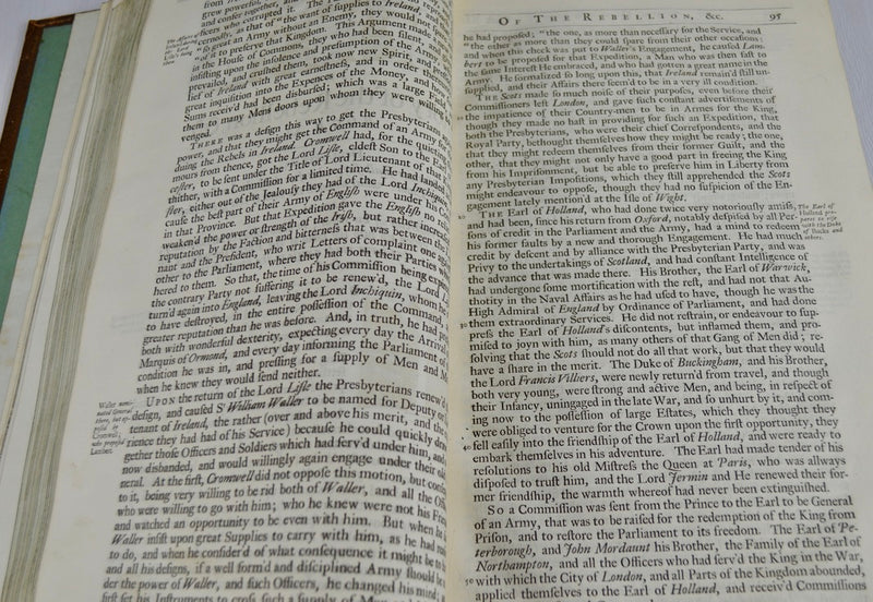 Clarendon’s History of the Rebellion and Civil Wars in England (Oxford, 1704)