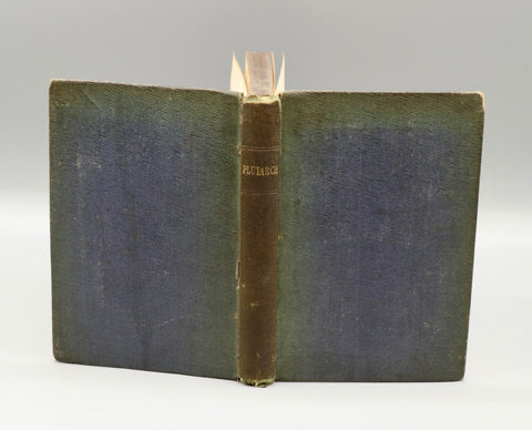 Rare 1845 Edition of Plutarchi Vitae Parallelae (Plutarch’s Parallel Lives)