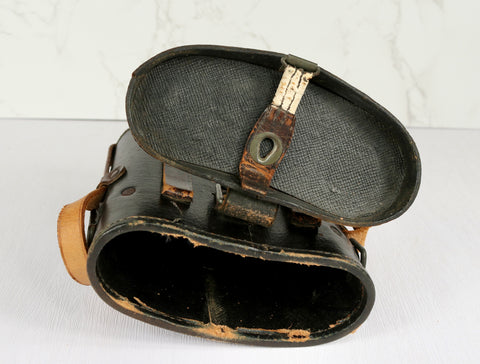 Very Rare c. 1910s Carl Schütz Kratolith 8x Binoculars w/ Original Leather Case
