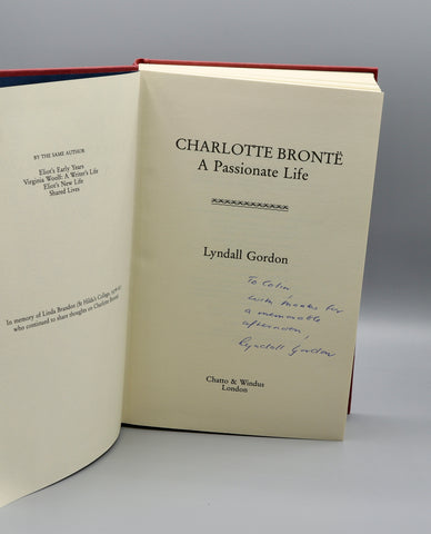 Charlotte Brontë: A Passionate Life (signed, 1994)