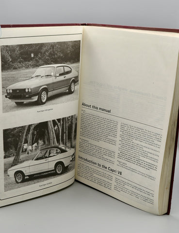 Ford Capri II Owners Workshop Manual: All V6 Models, Including Series III, 2.8 & 3.0 (1988)