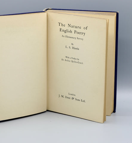 The Nature of English Poetry (1931)