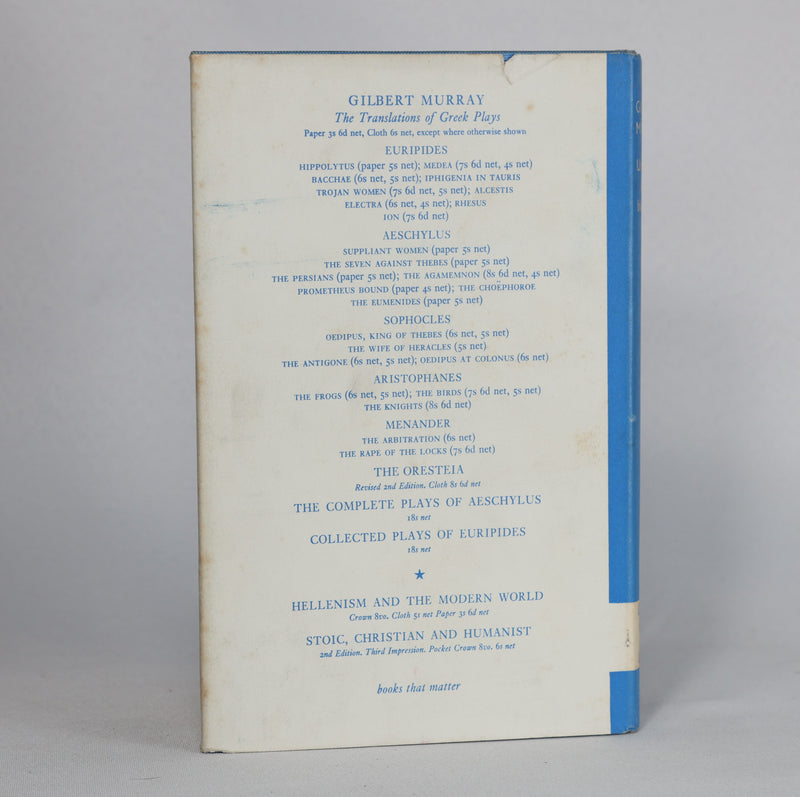 An Unfinished Autobiography (1960)