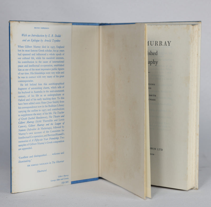 An Unfinished Autobiography (1960)