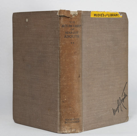 The Autobiography of Margot Asquith, Vol. II (1922)