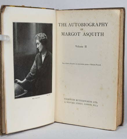 The Autobiography of Margot Asquith, Vol. II (1922)