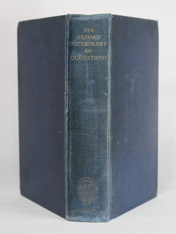 The Oxford Dictionary of Quotations (1941)