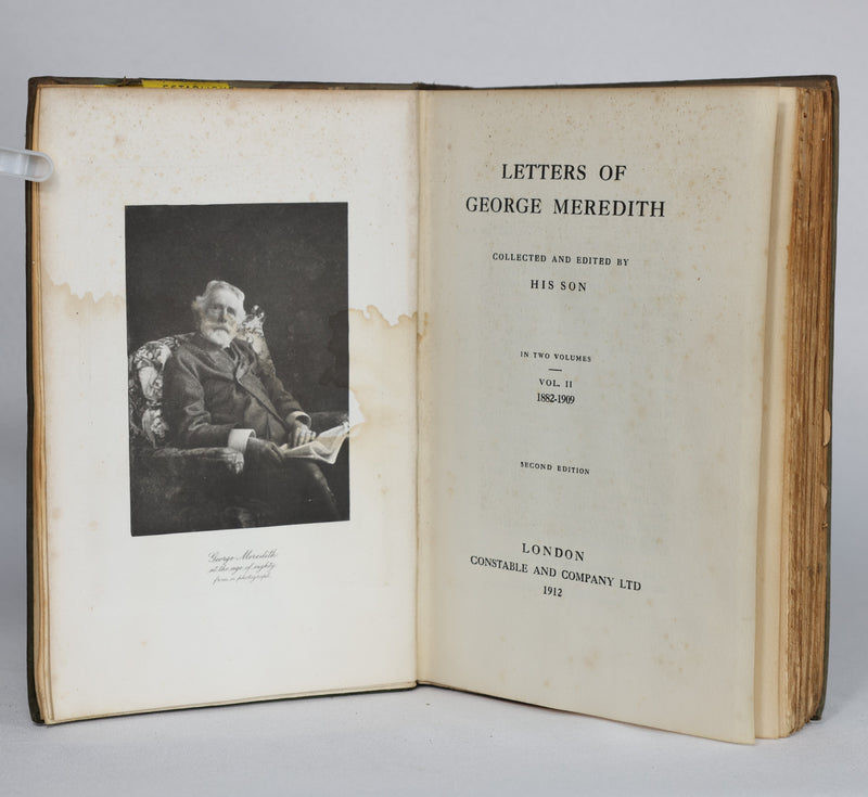 Letters of George Meredith, Vol. 1 & 2 (1912) – Via North