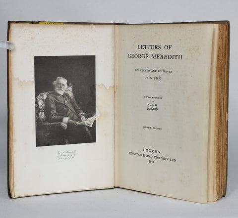 Letters of George Meredith, Vol. 1 & 2 (1912)