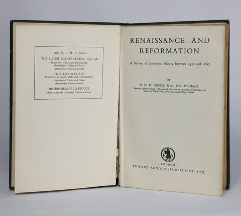 Renaissance and Reformation (1956)