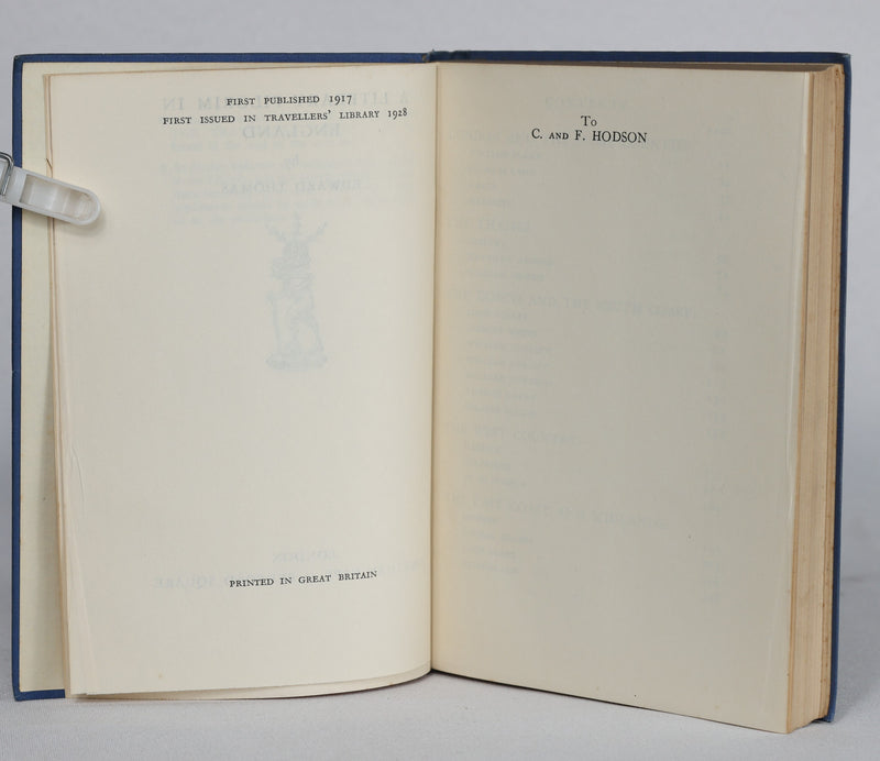 A Literary Pilgrim in England (1928)