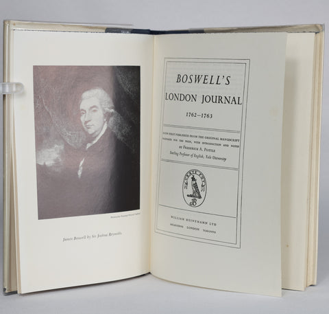 Boswell's London Journal 1762-1763 (1951)