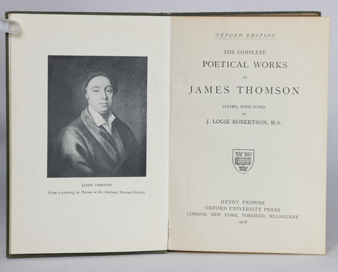 The Complete Poetical Works of James Thomson (1908)