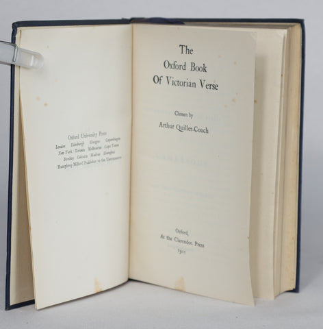 The Oxford Book of Victorian Verse (1925)