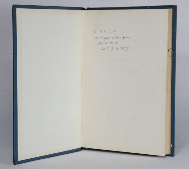 The Heraldry of Canterbury Cathedral, Vol. I (1947)
