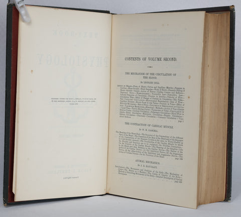 Text-book of Physiology, Volume II (1900)