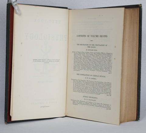 Text-book of Physiology, Volume II (1900)